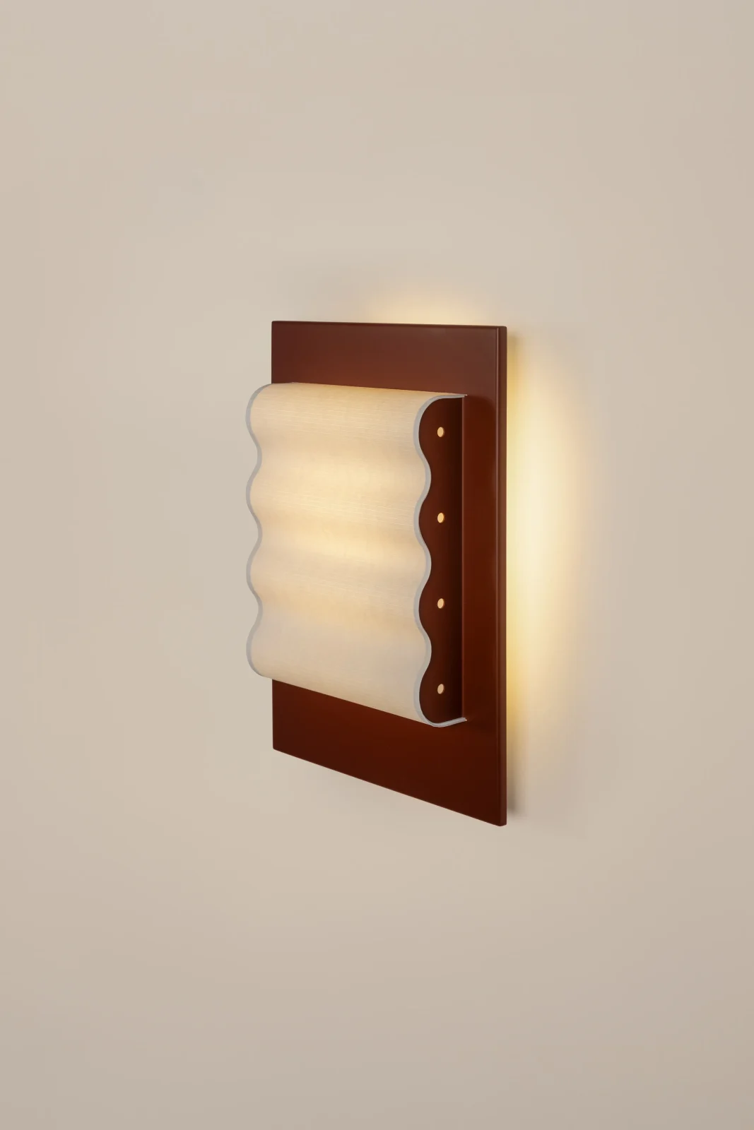 Frame M European Wall Sconce in Paper and Steel — 4