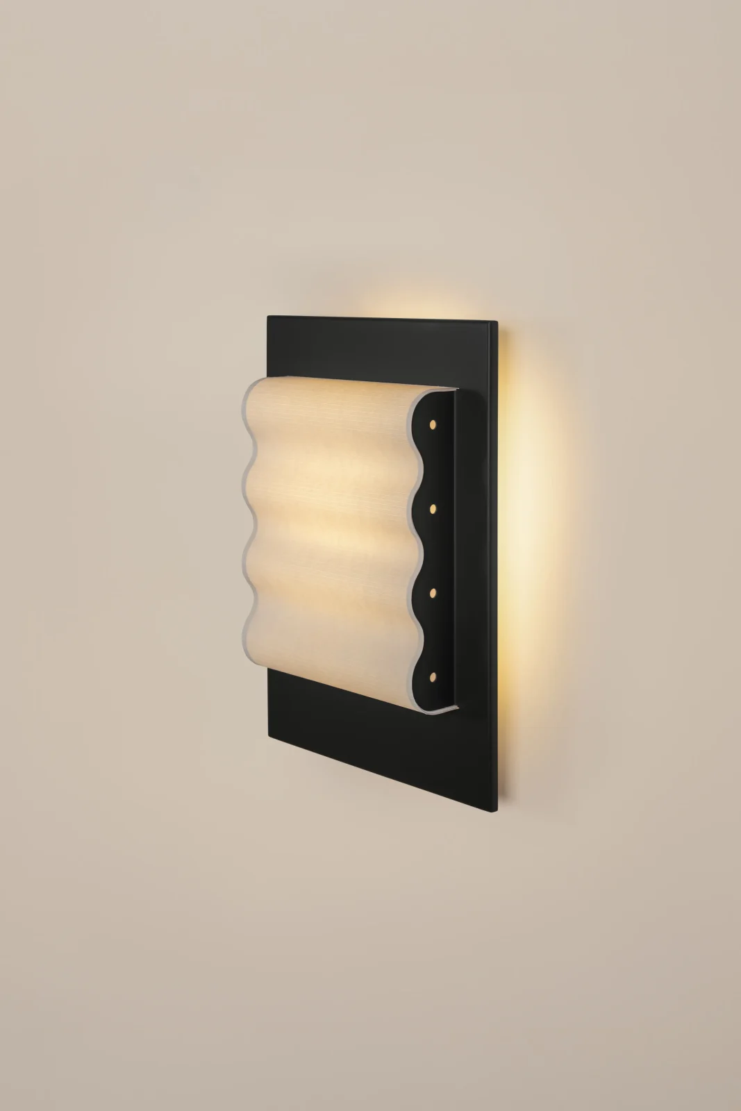 Frame M European Wall Sconce in Paper and Steel — 2