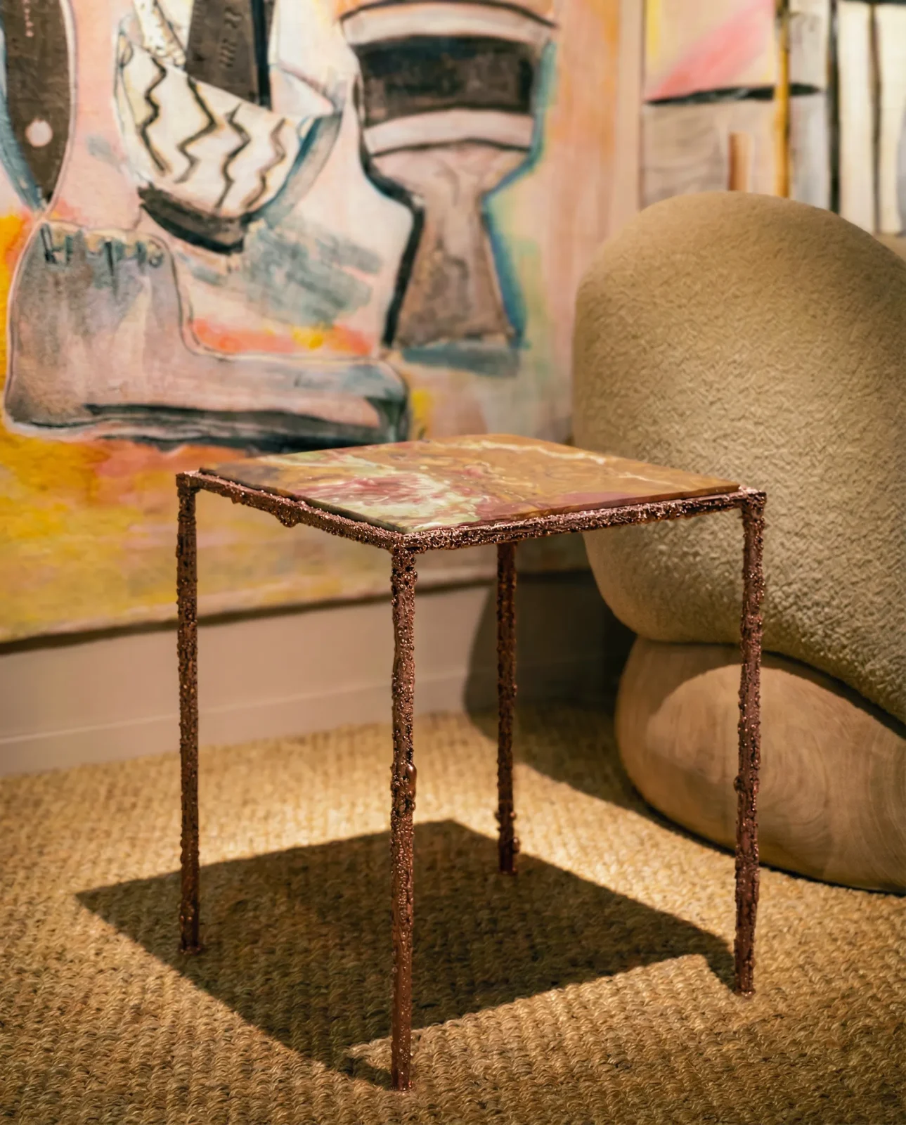 Forma Seconda - Side Table Copper — 2