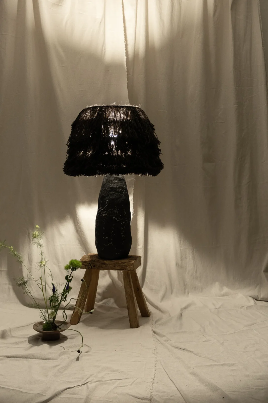 Wool Smola Table Lamp in Biocomposite — 2