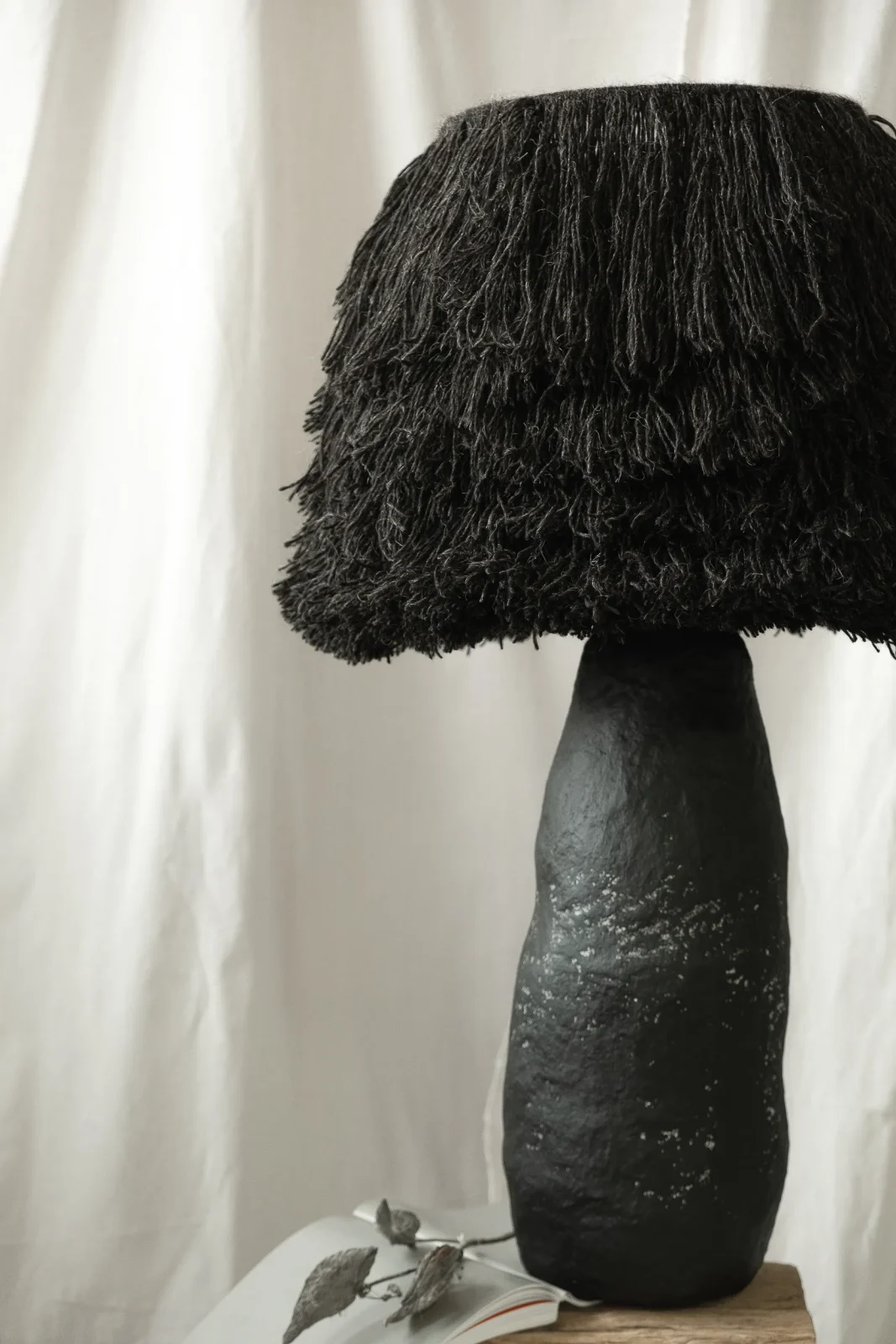 Wool Smola Table Lamp in Biocomposite — 4