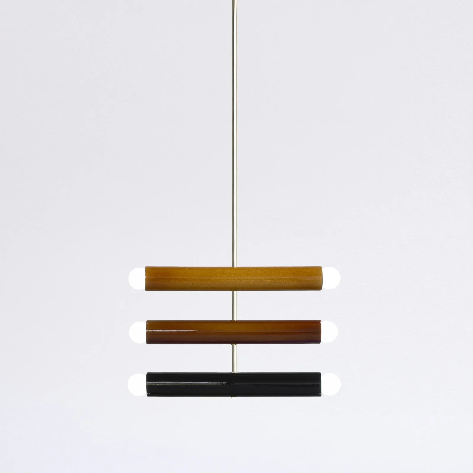 Trn / Model C4 Silver Finish Pendant Lamp in Ceramic — 10