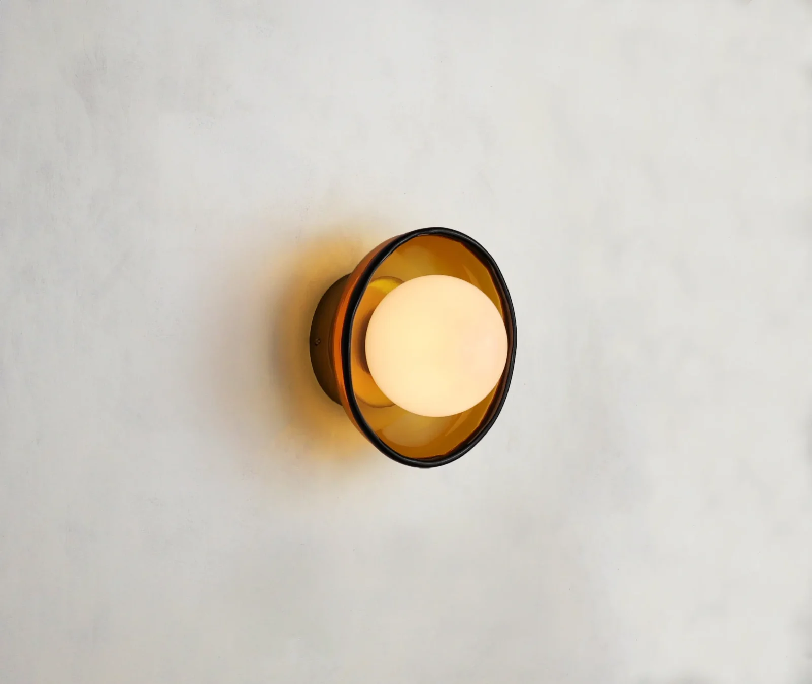 Blown Glass Wall Lamp - Large — 7