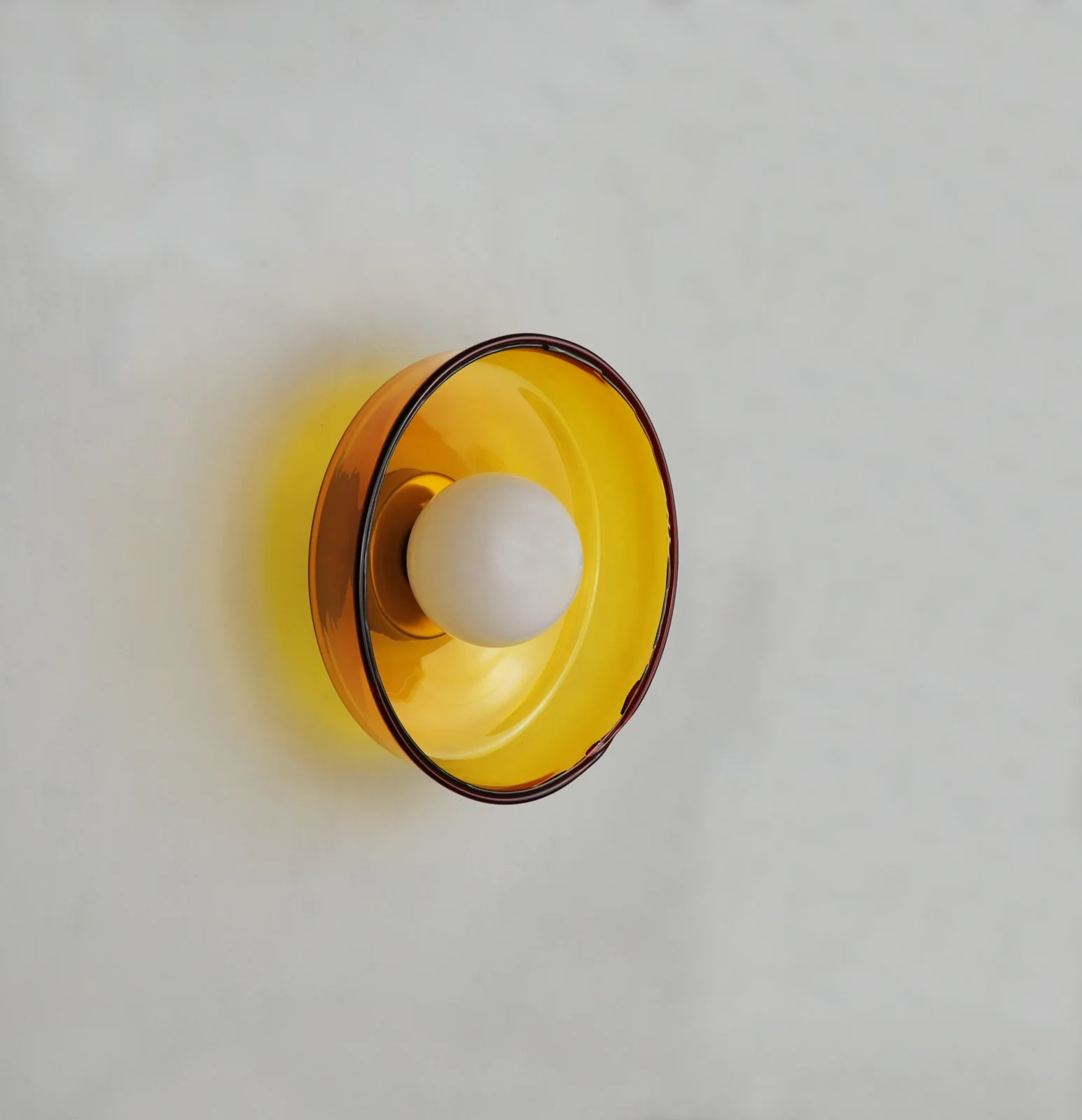 Blown Glass Wall Lamp - Large — 2