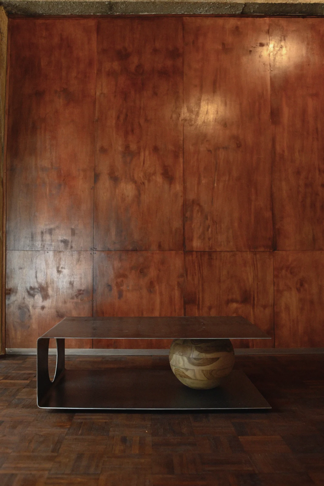 Ct001-03 Raw Steel Coffee Table — 4
