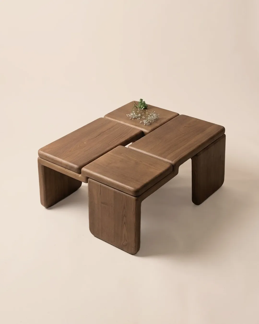 Knot - Coffee Table - Solid Ash Wood — 2