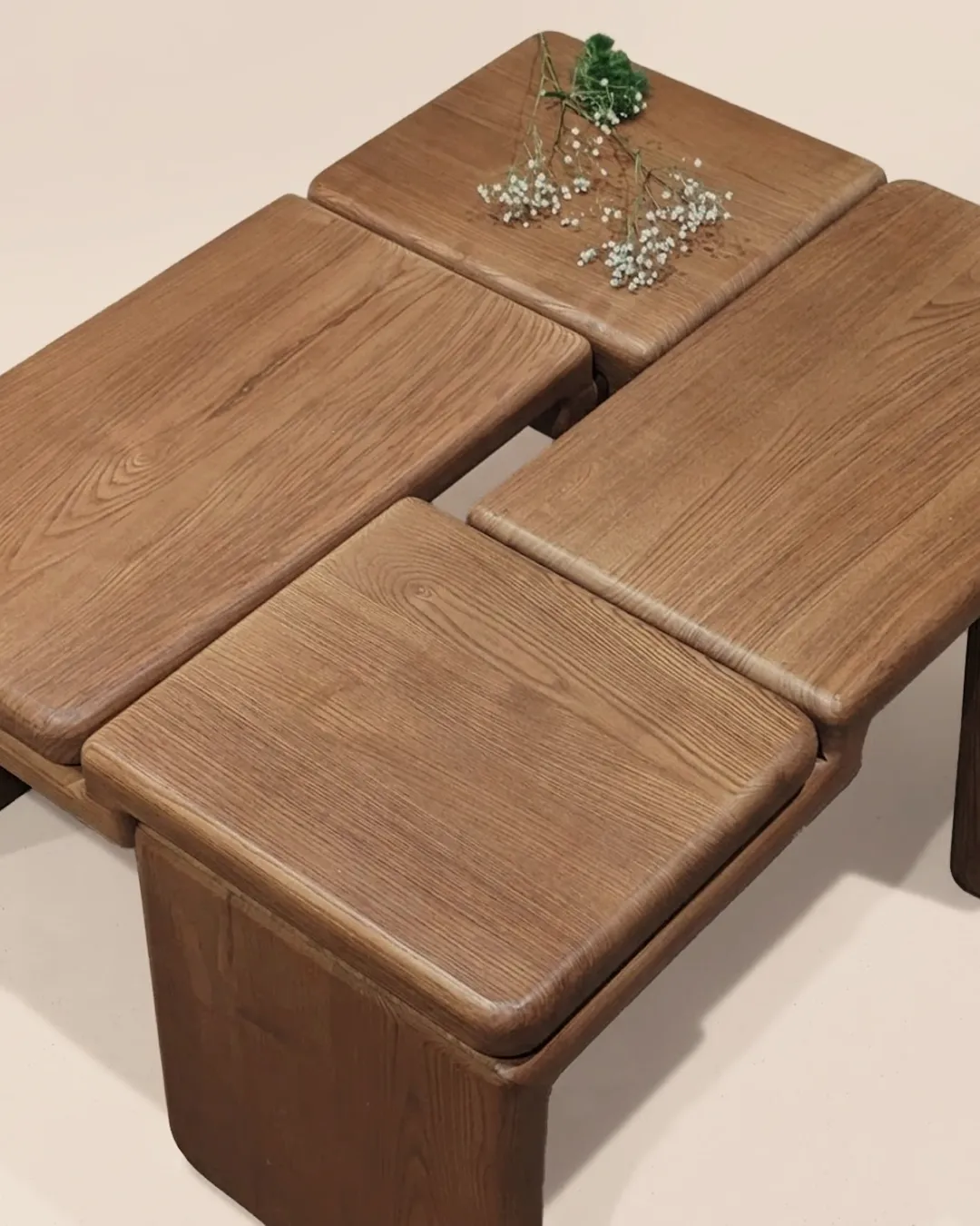 Knot - Coffee Table - Solid Ash Wood — 6