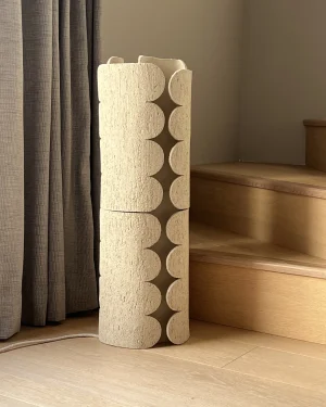 "my Stone Flower" Ceramic Floor Lamp