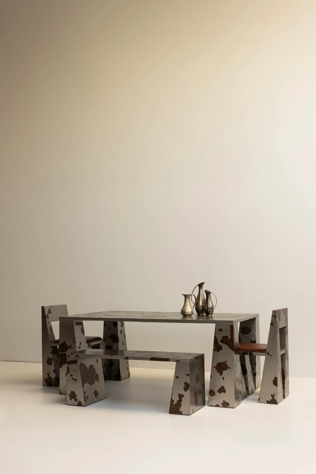 Cowgirl Metal Contemporary Bench — 3