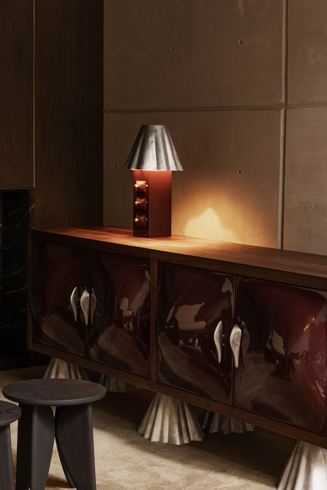 Bells and Whistles Table Lamp in Aluminum — 3