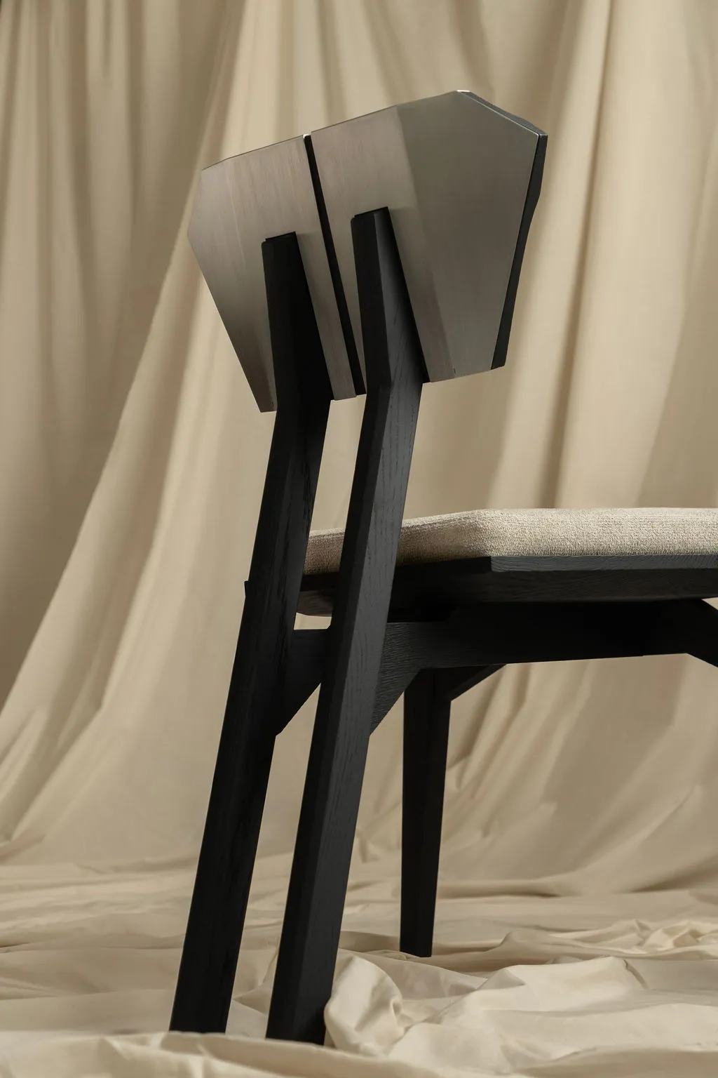 Angulo Burnt Oak Chair — 3