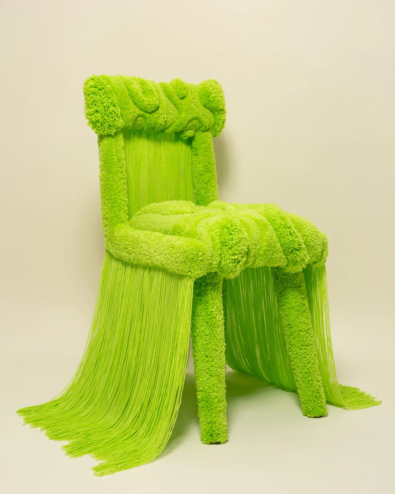 Lime Tufted Chair — 2