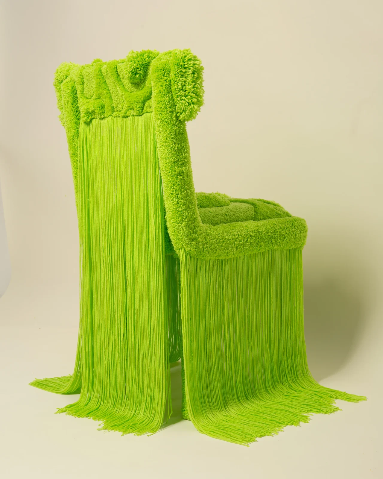 Lime Tufted Chair — 10