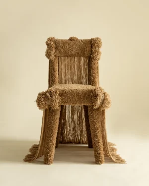 Tufting Brown Chair