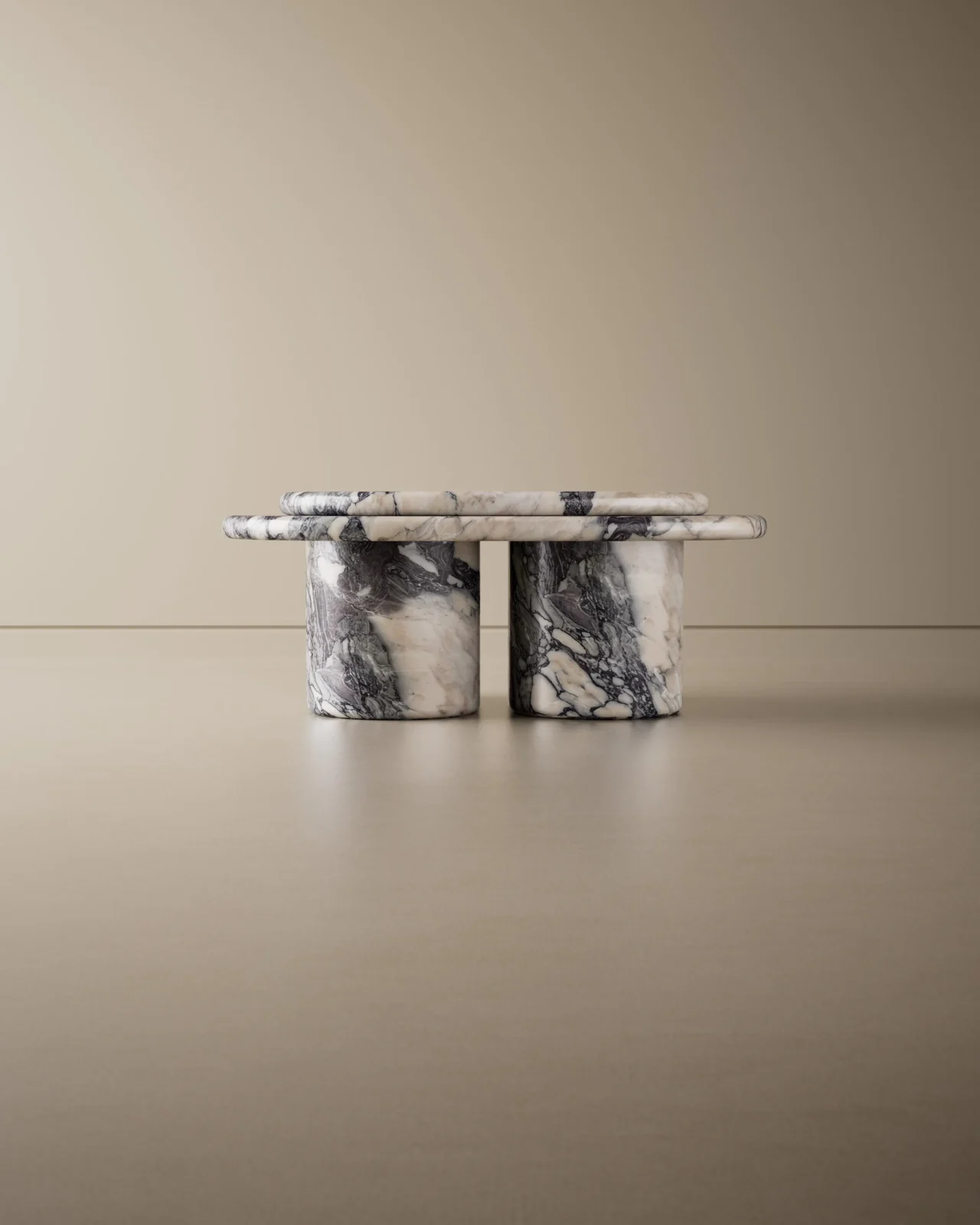 Element Coffee Table - Calacatta Viola — 2
