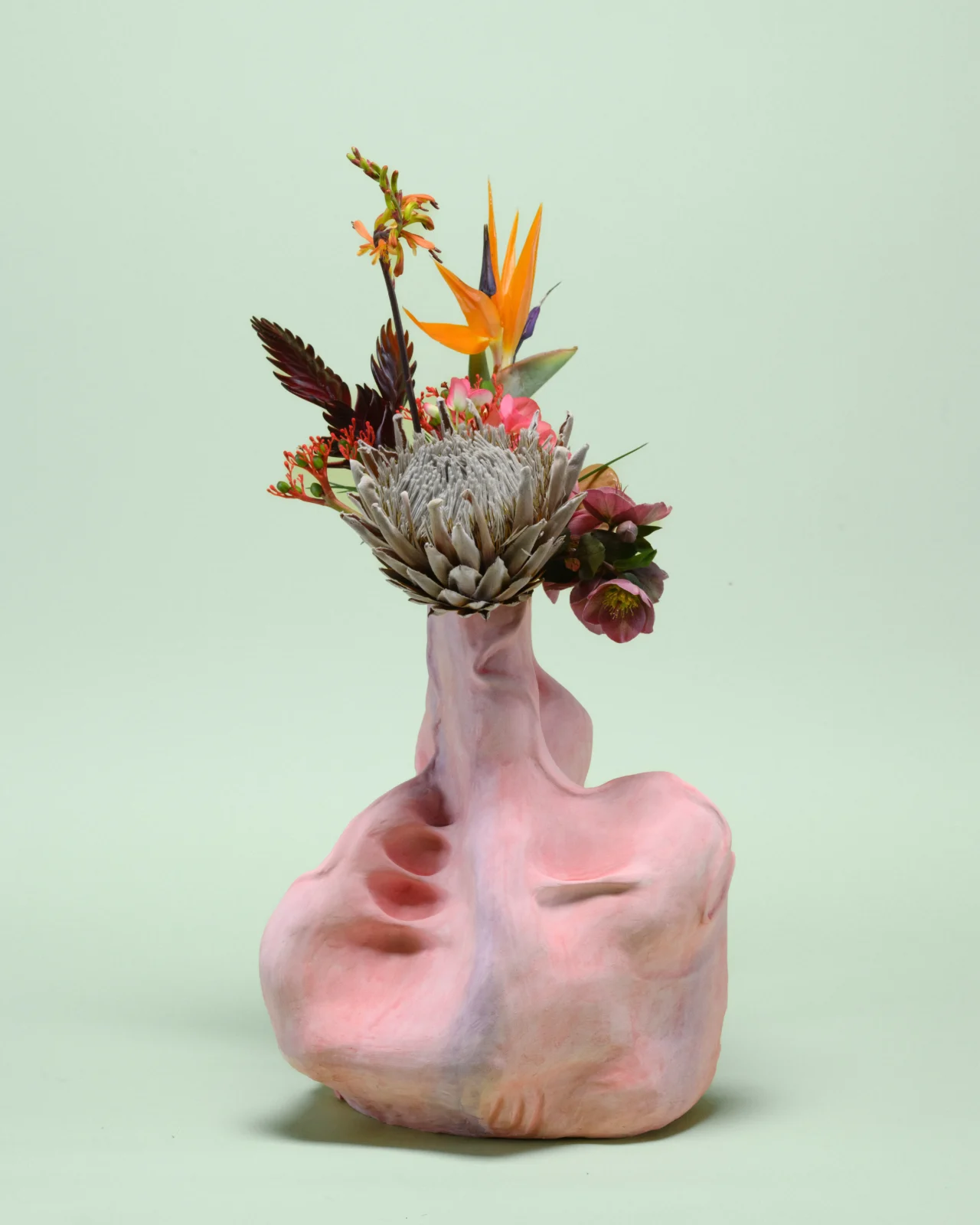 Abominacion 05 - Stoneware Vase — 3
