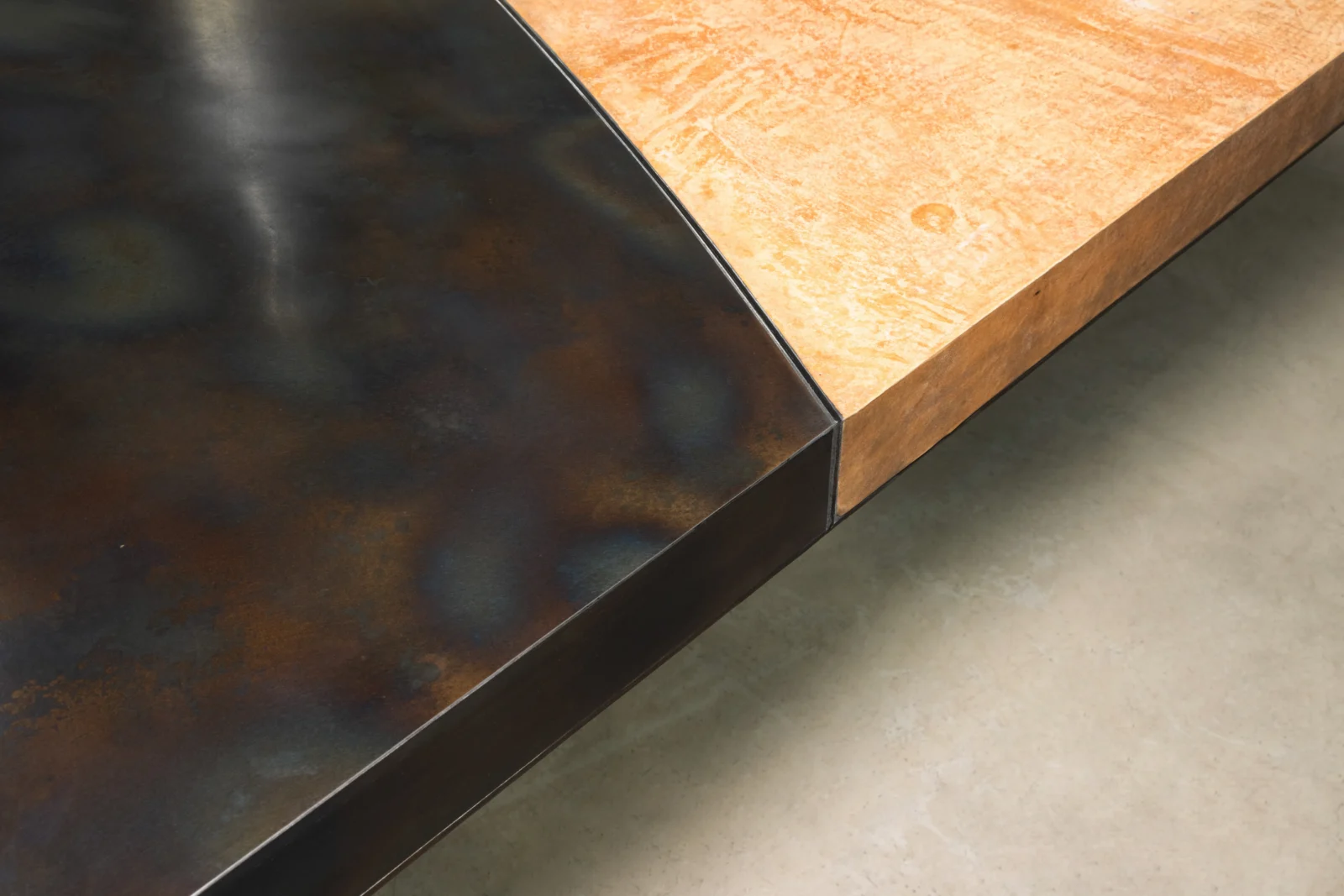 Cast Bronze, Parchment, Torched Steel, And Bronze Twin-pedestal Dining Table By Costantini, Benone — 14