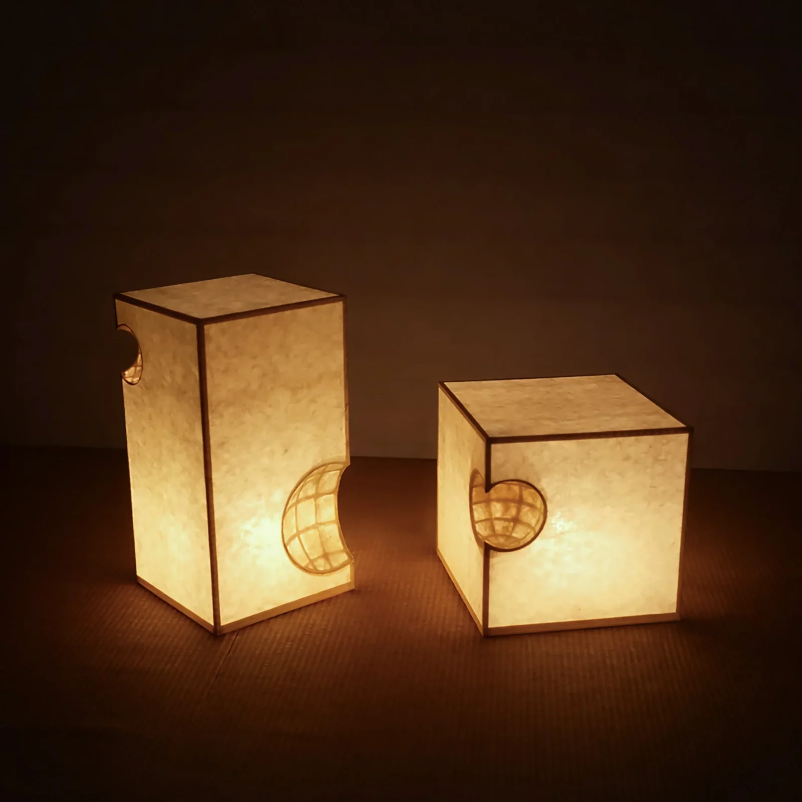 Off-form Lamp, Cube — 4