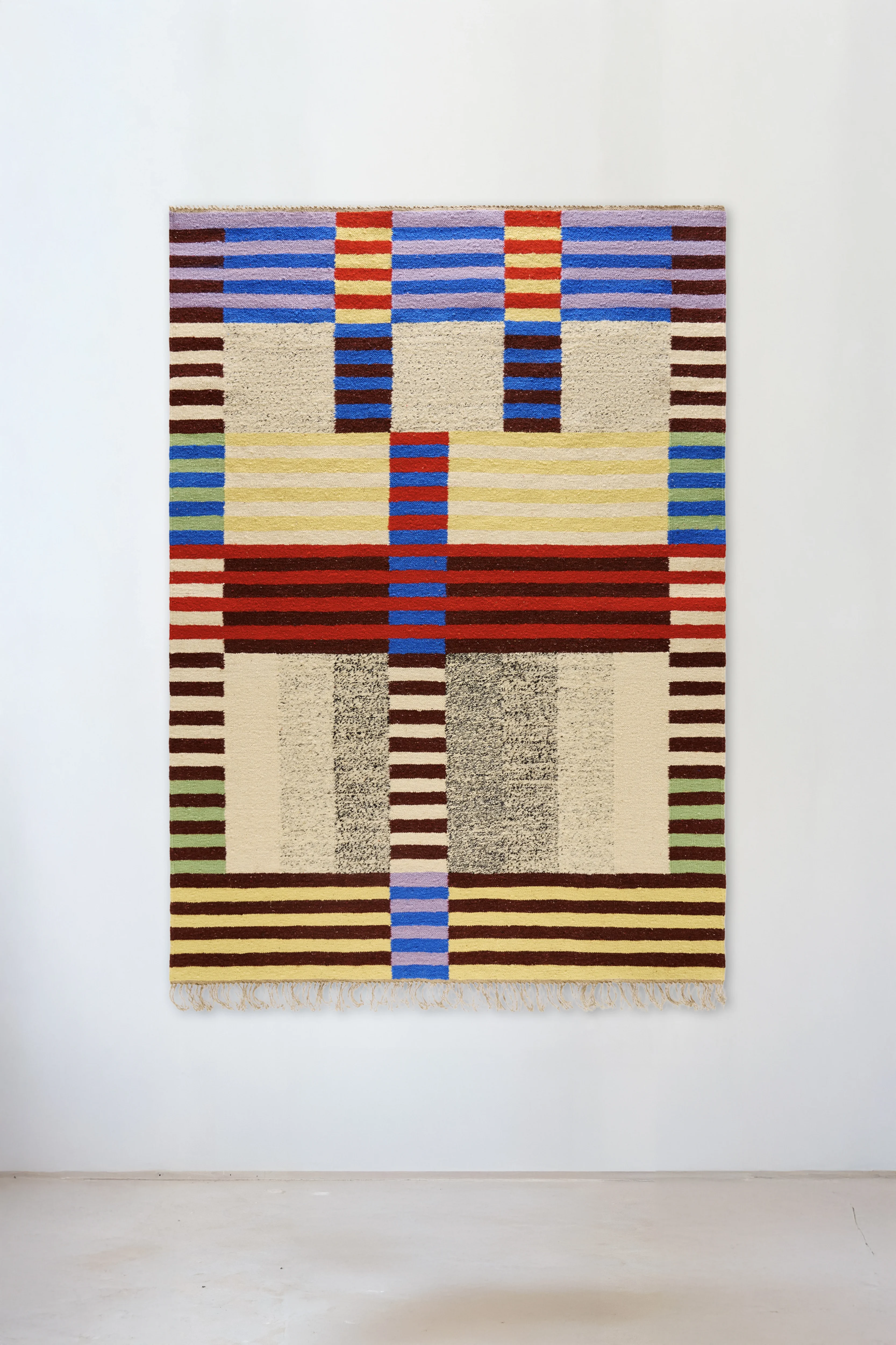 Op Kilim No. 1 in wool and linen