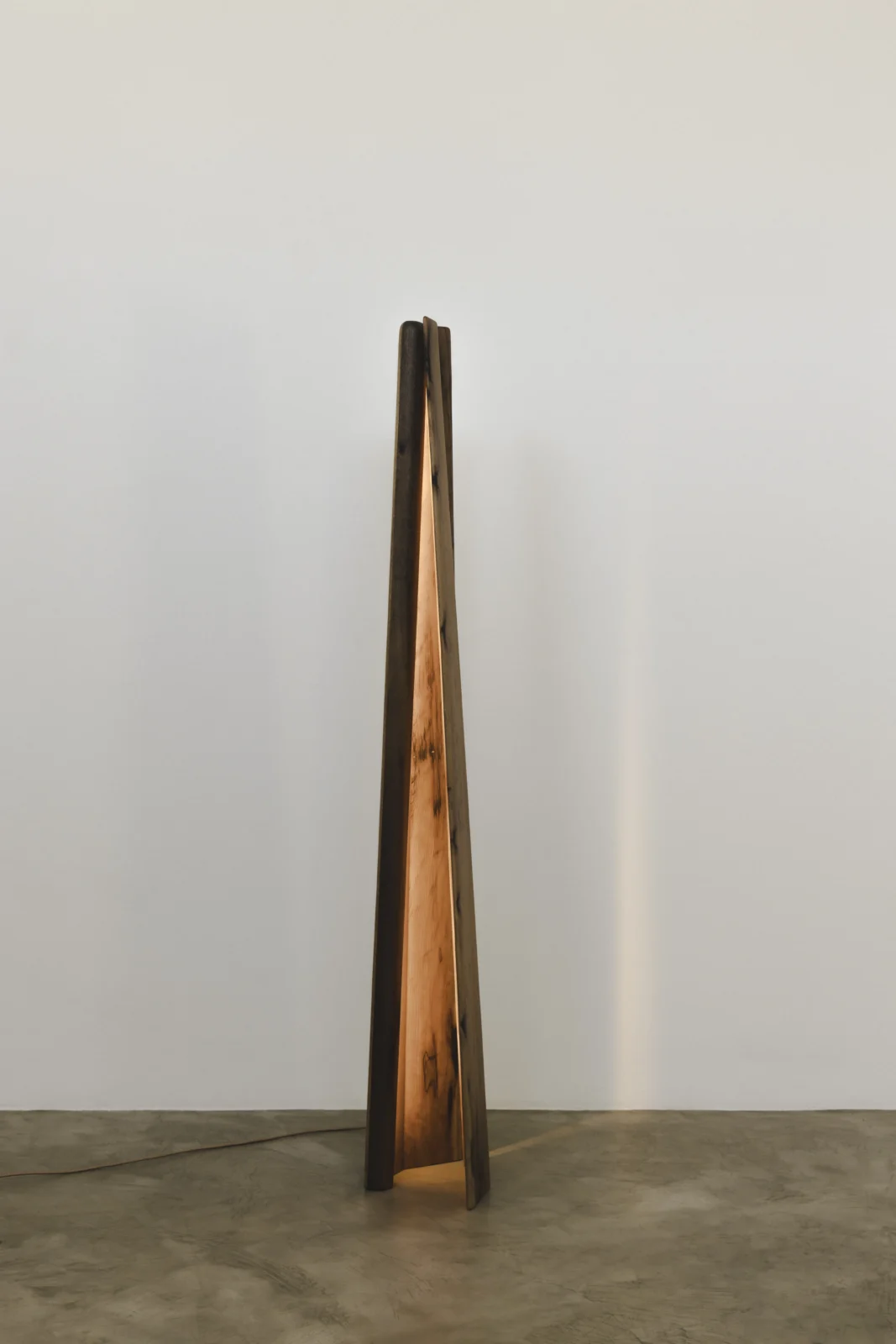 Aurora Floor Lamp in Cumaru, Sucupira and Cerejeira Wood — 2