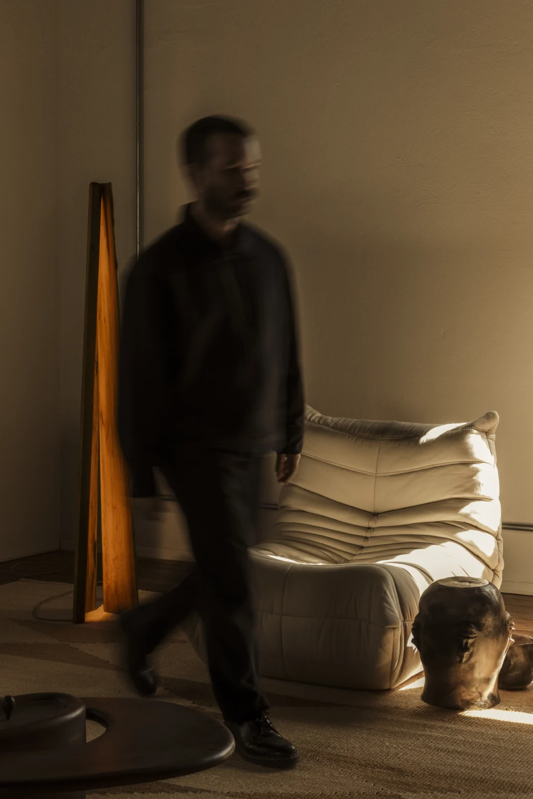 Aurora Floor Lamp in Cumaru, Sucupira and Cerejeira Wood — 6