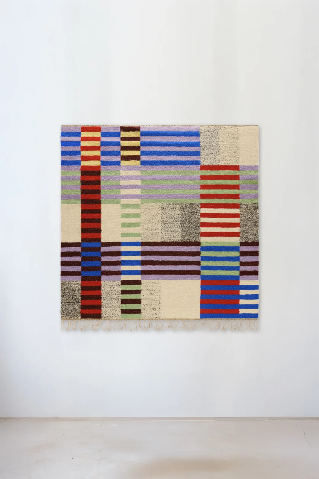 Op Kilim No. 3 / Square - Rug — 2