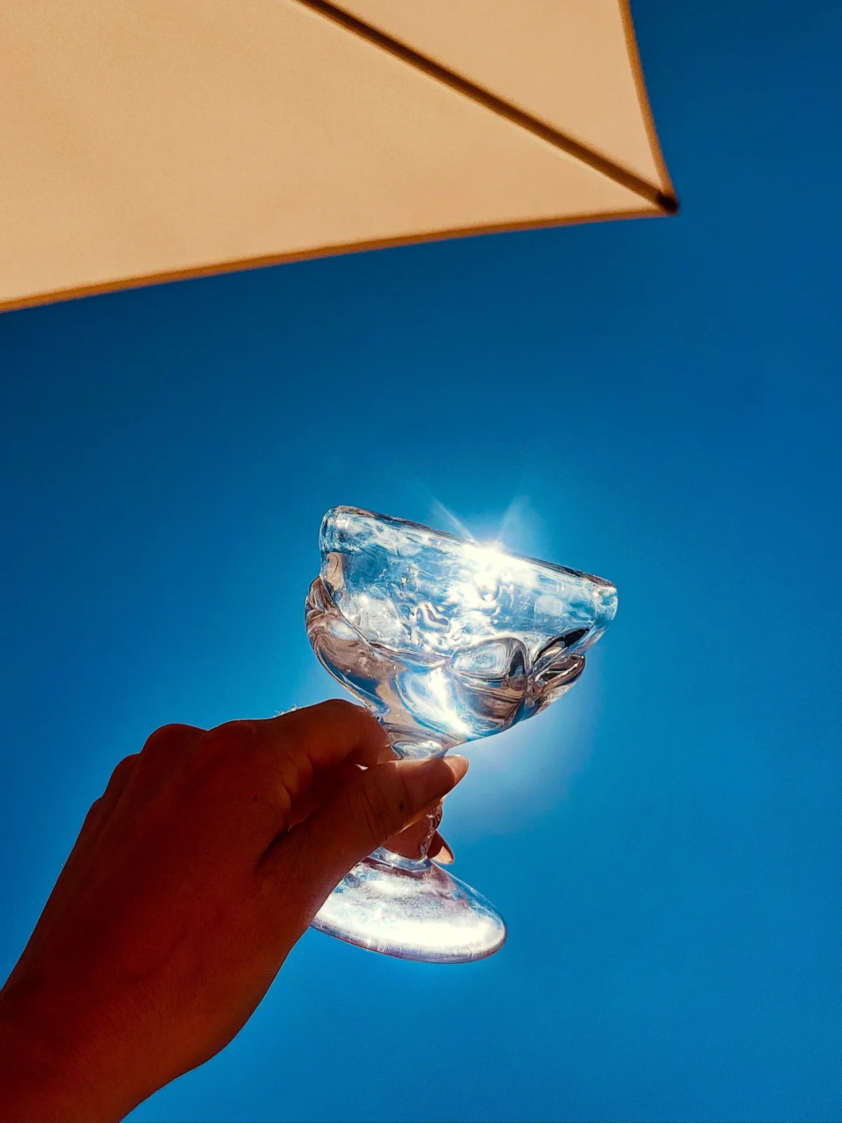 Organic Dessert Coupe glass — 2
