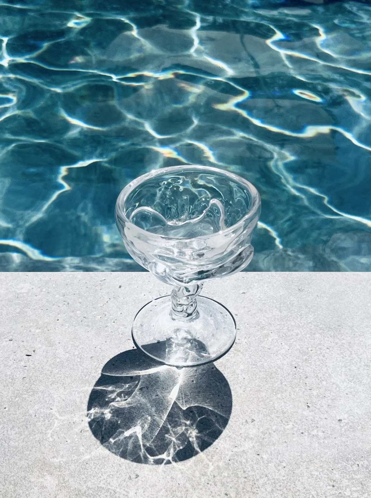 Organic Dessert Coupe glass — 3