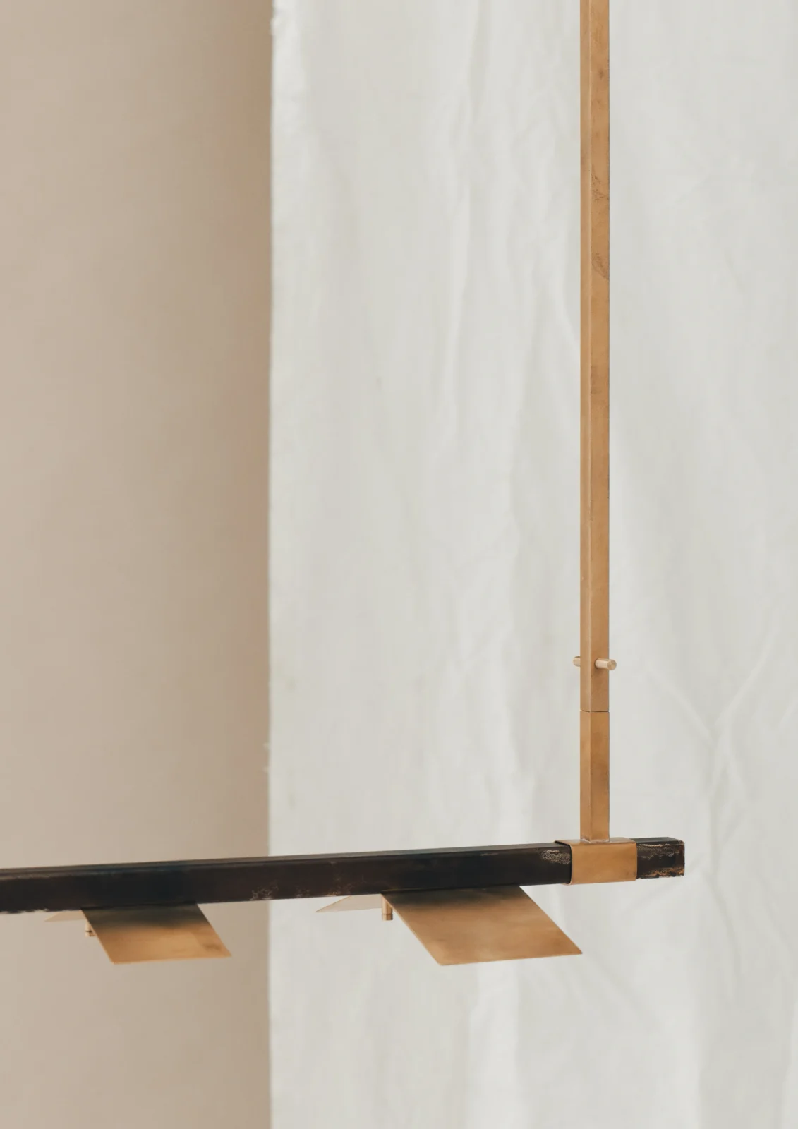 Citiez 0.3 Pendant Lamp in Brass and Steel — 6