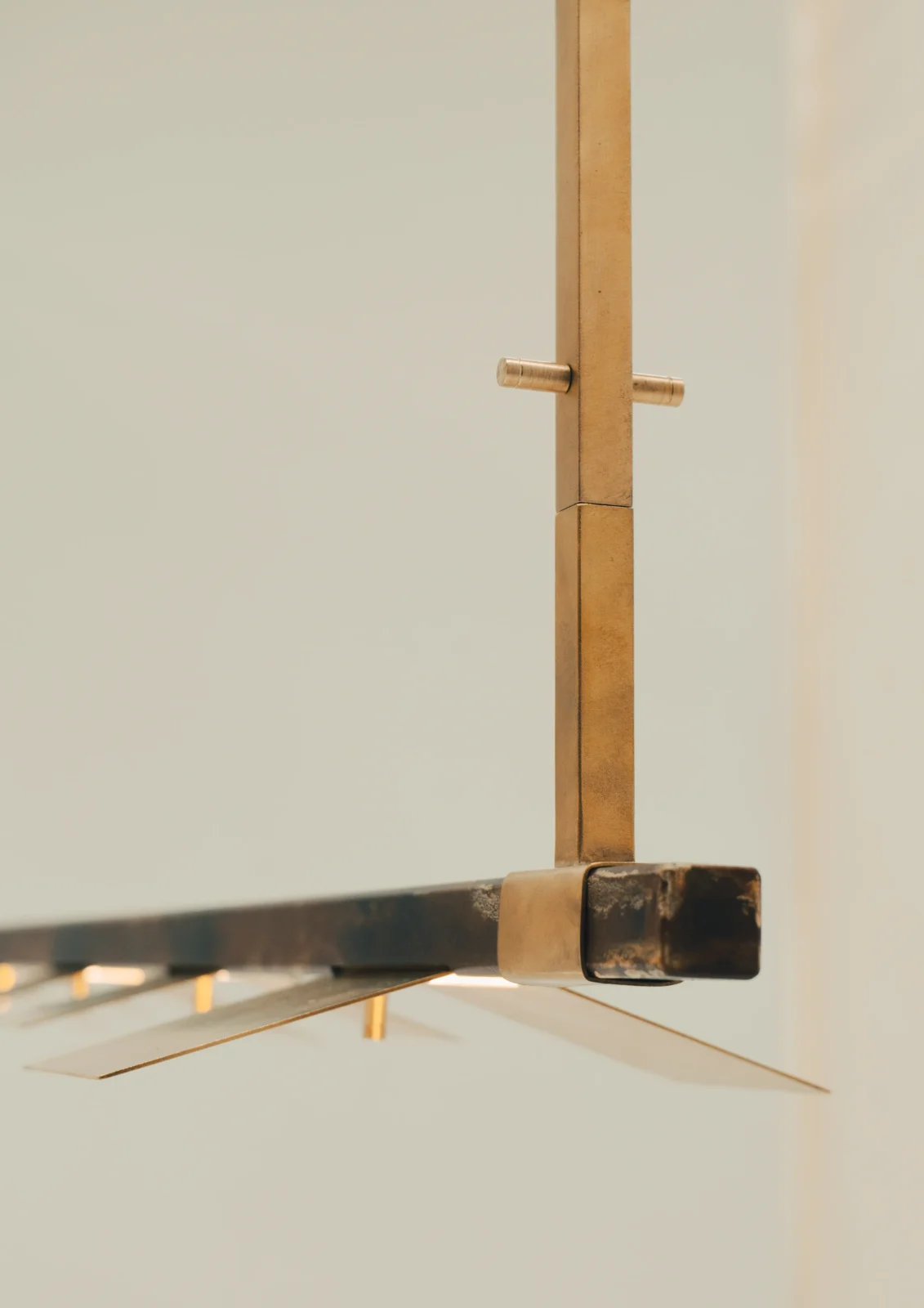 Citiez 0.3 Pendant Lamp in Brass and Steel — 7