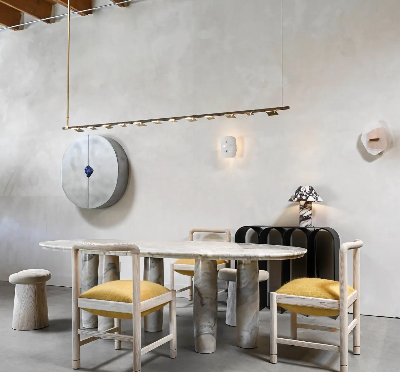Citiez 0.3 Pendant Lamp in Brass and Steel — 11