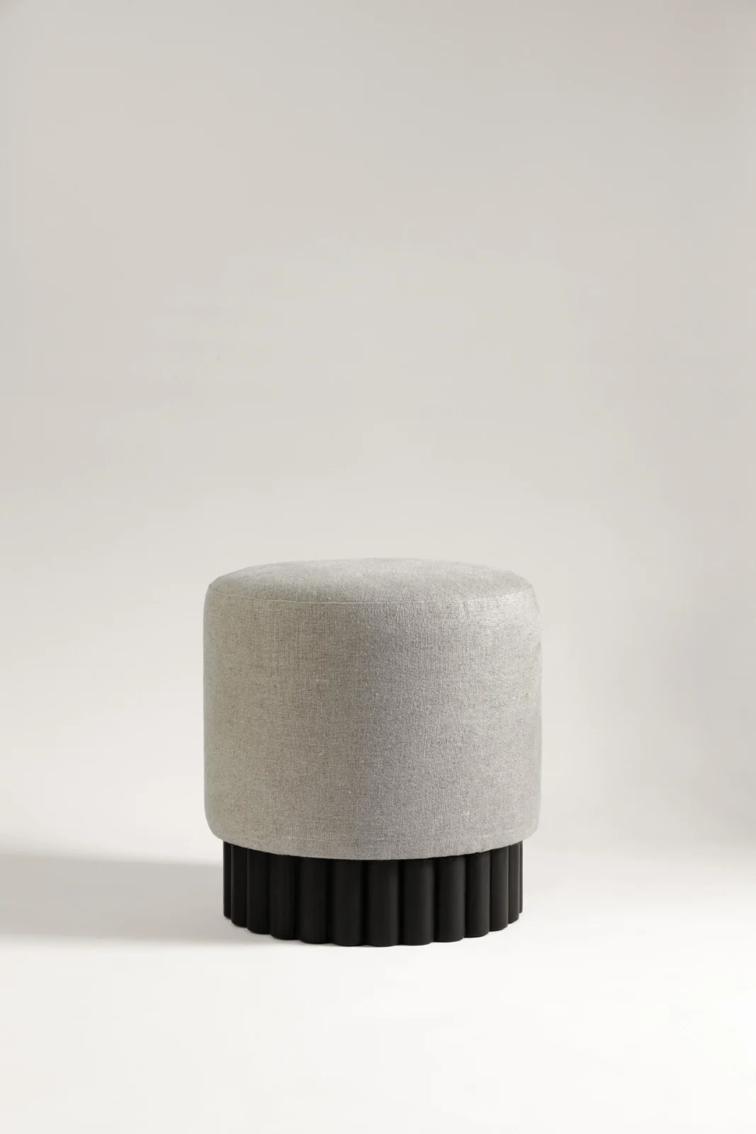 Loto Pouf In Linen — 12