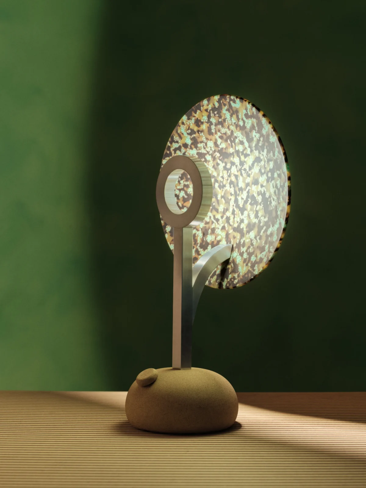 Tl-1 Earth Table Lamp In Cellulose Acetate — 2