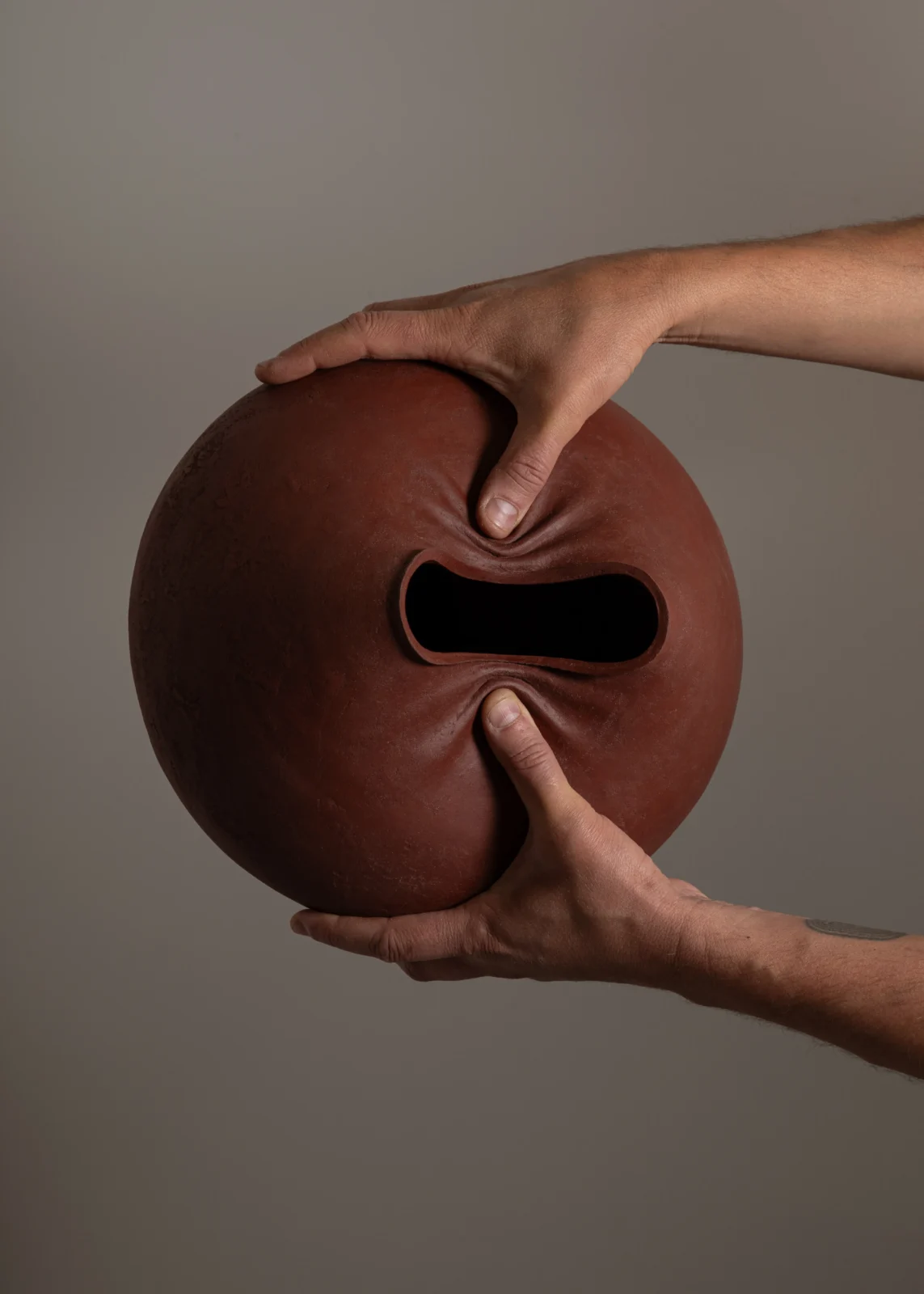 Indent(ation) - Terracotta Sculptural Ceramic Vessel — 5