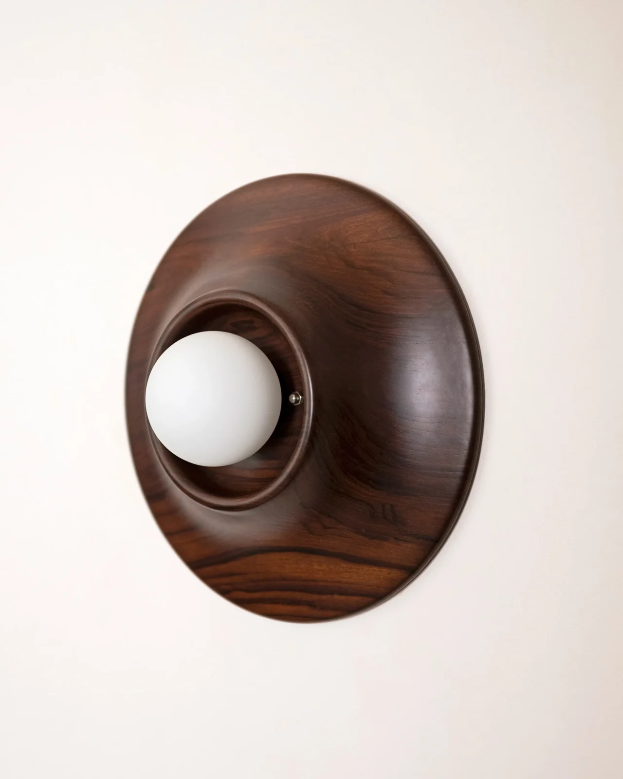 Paten Wall Sconce in Teak Wood — 5