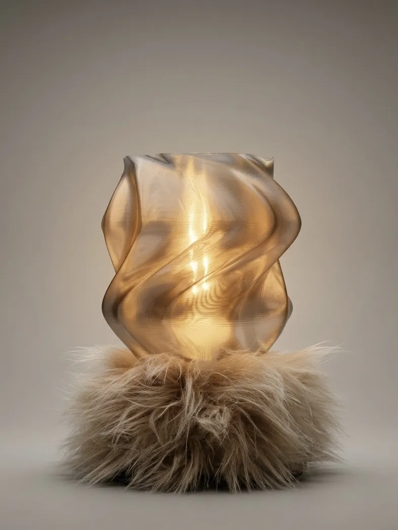 Nebula Table Lamp in 3D Printed PLA — 6