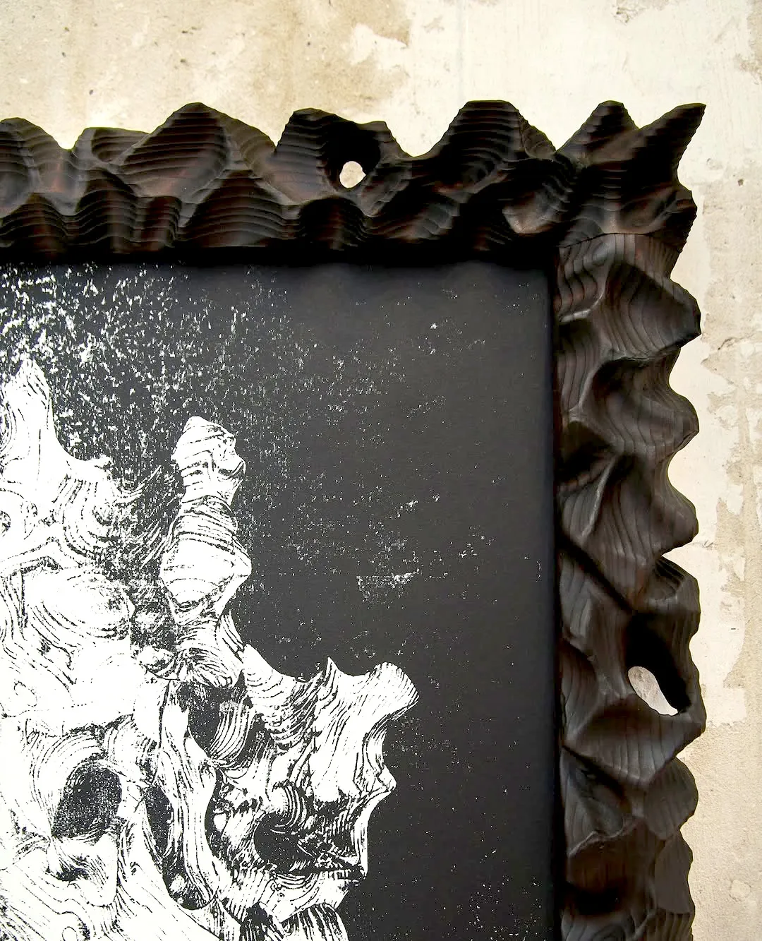 Lava Frame – Melting Collection | Contemporary Sculptural Frame — 3