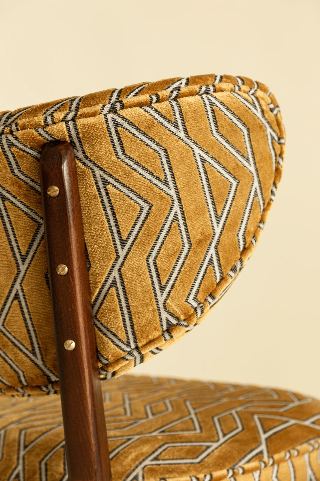 Vintola Dining Chair, Jacquard Velvet, Vintola Studio — 5
