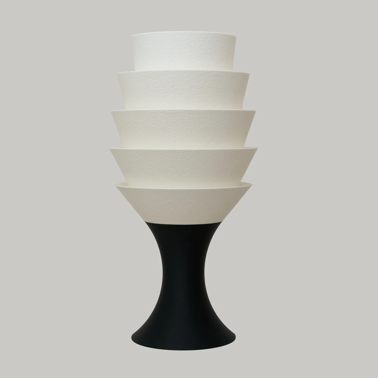 Empilé Grande Table Lamp In Black — 2