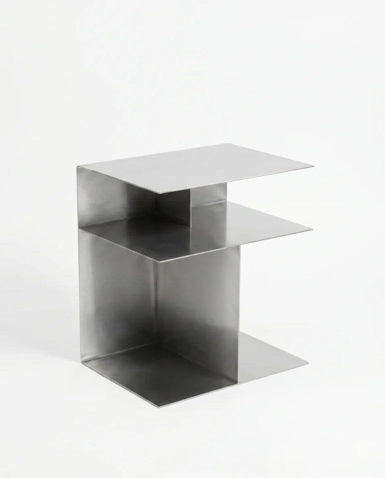 009 Side Table in Stainless Steel — 1