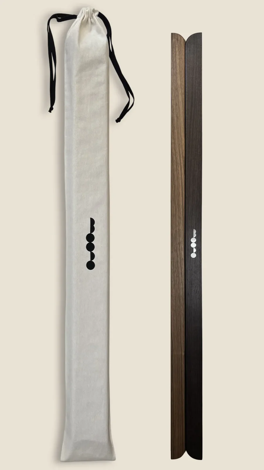 Moono Sliding Pendant Lamp in Wood and Metals — 21