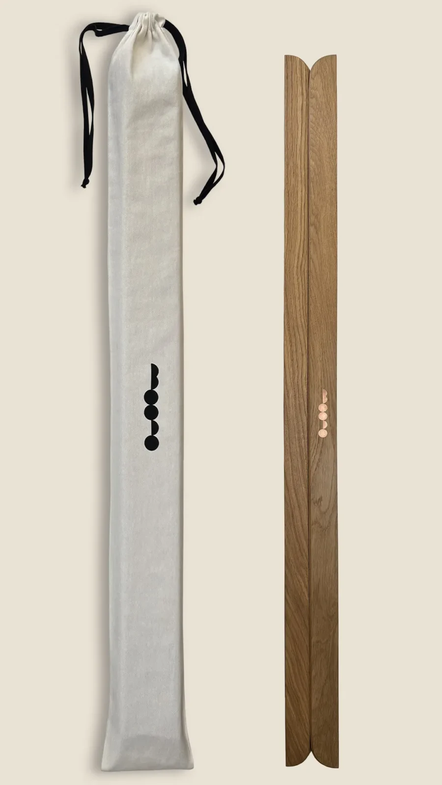 Moono Sliding Pendant Lamp in Wood and Metals — 19