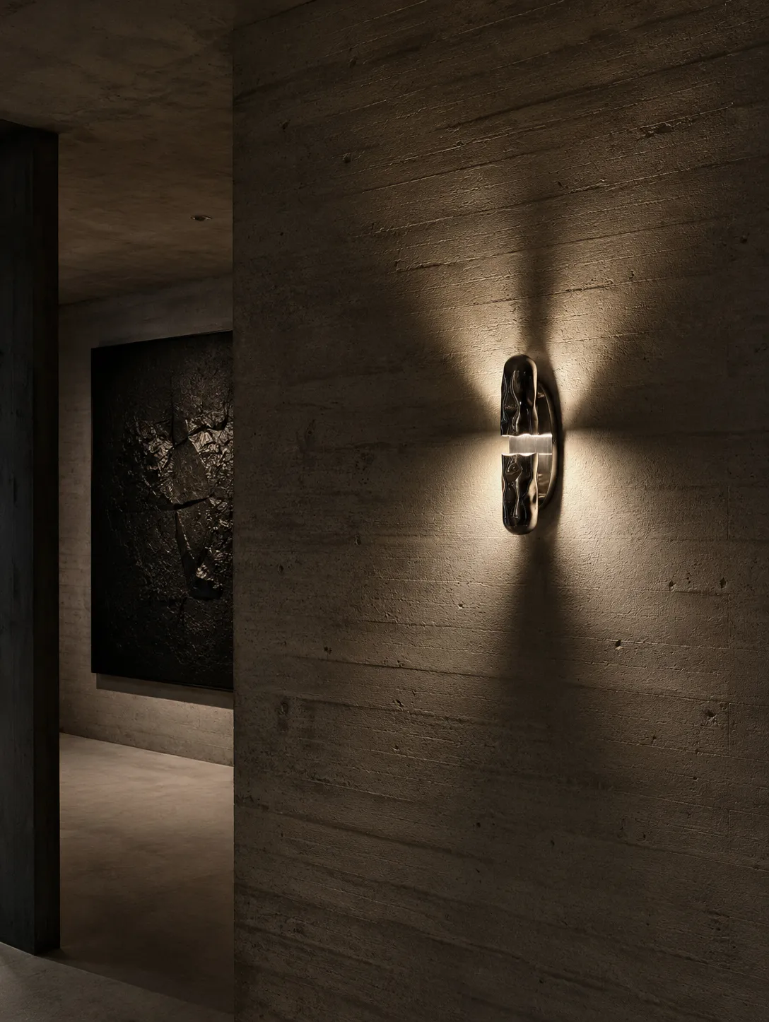 Vela Wall Sconce In Stainless Steel — 3