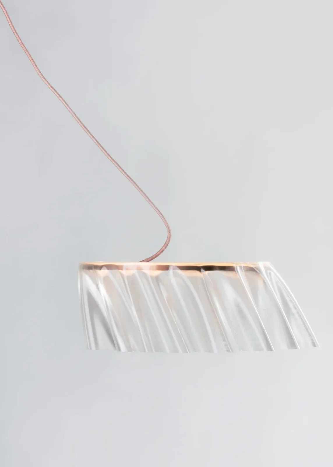 Wind Pendant Lamp in Aluminum, Copper & Recycled Plastic — 2