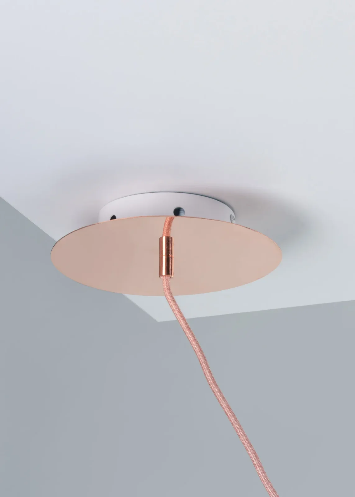 Wind Pendant Lamp in Aluminum, Copper & Recycled Plastic — 5