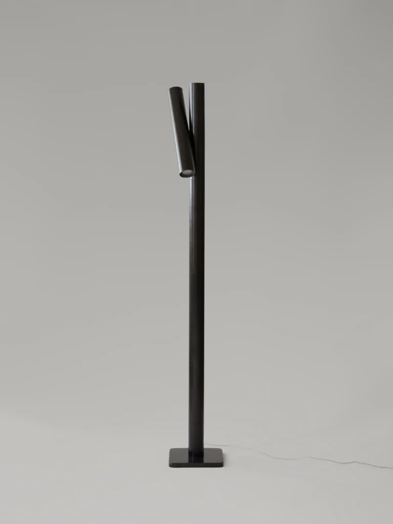 Pivot Floor Lamp In Brass And Aluminum — 5