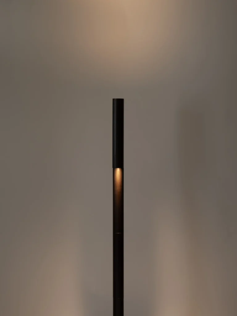 Pivot Floor Lamp In Brass And Aluminum — 8