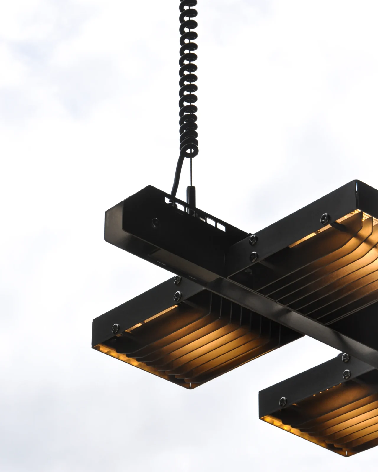Ads200x04 Pendant Lamp in Matte Steel — 7