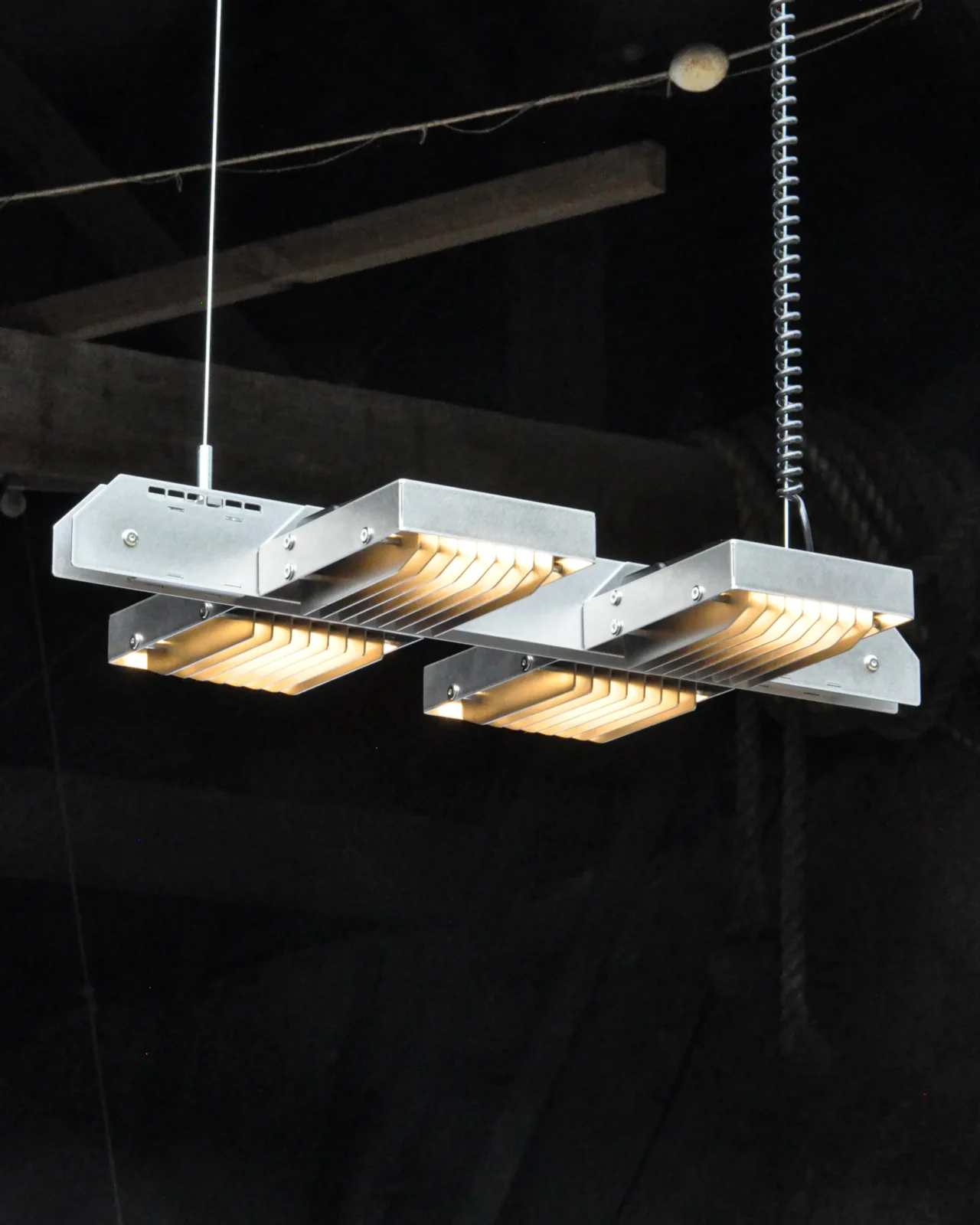 Ads200x04 Pendant Lamp in Matte Steel — 6