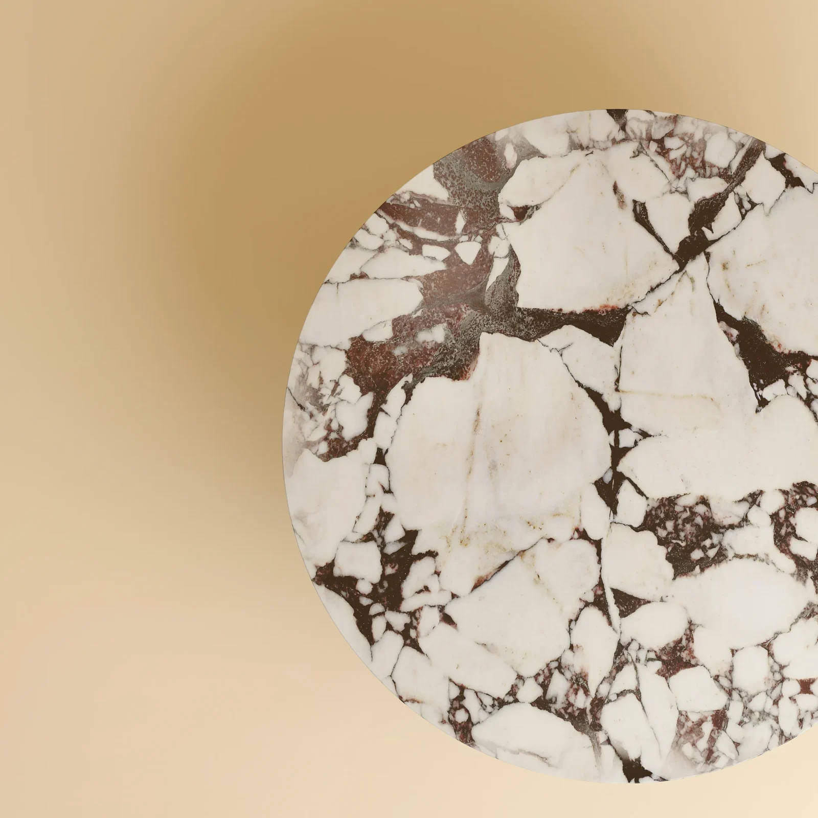 Calacatta Viola Marble And Oak Coffee Table - Hirado Series — 3